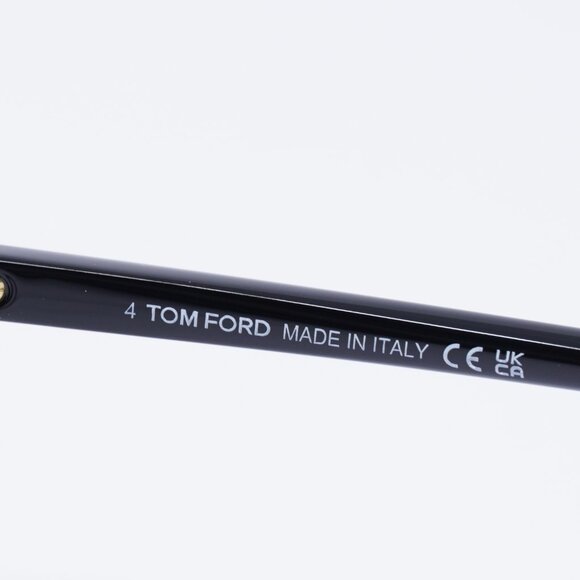 Tom Ford FT5845-B 001 Eyeglasses 56mm Shiny Black Frame, Blue Light Block main image 5
